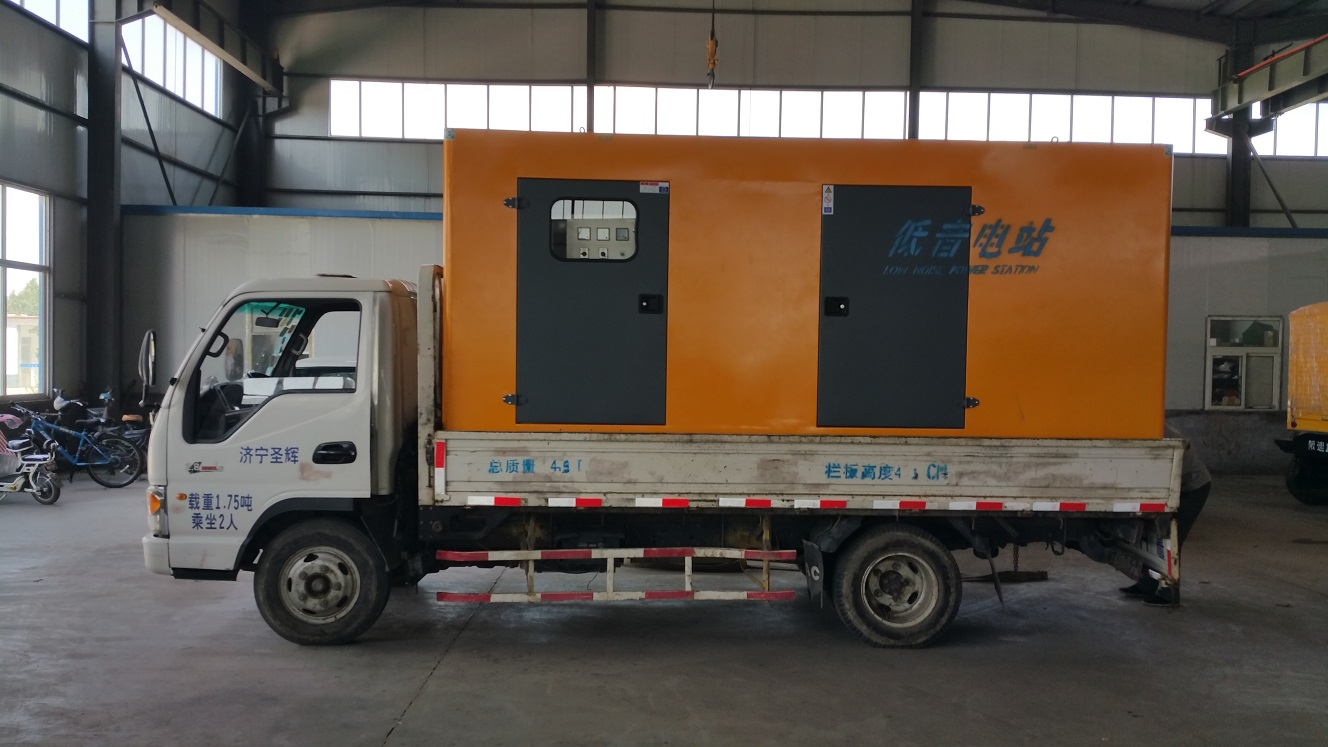帕金斯300KW静音式发电机组